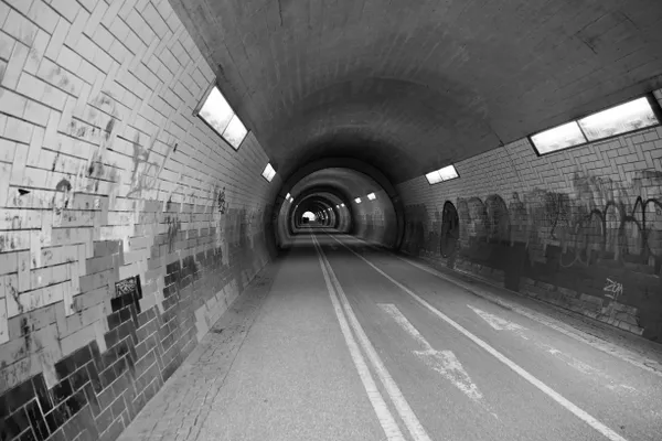 Tunnelblick - Fußgängertunnel (Spitzbergtunnel), Tübingen